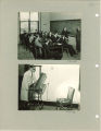 Classroom in MacBride Hall, the University of Iowa, 1940s?