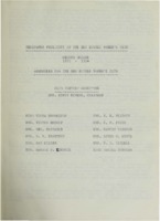 Newspaper Publicity of the Des Moines Women's Club, Second Decade 1895-1904.  Assembled for the Des Moines Women's Club, Club History Committee, Mrs. Erwin Schenk, Chairman