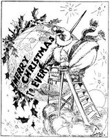 Title page; "Merry Christmas everybody." Ding Darling 