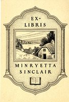Minryetta Sinclair Bookplate 