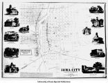 Plat map, Iowa City, Iowa, 1854