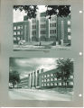 East facade of the Main Library, the University of Iowa, 1950s