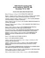 ITAA Proceedings 1999 Special Topics