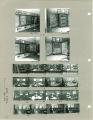 Interior scenes in Gilmore Hall, the University of Iowa, March 1954
