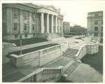 Old Capitol west portico and terrace, the University of Iowa, 1930s