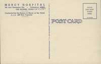 Mercy Hospital Postcard 