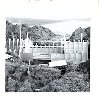 Construction of water control structure on Mussig farm