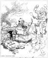 John Bull:  Hush! Where are your manners Samuel?  Can't you see I'm busy?