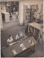 014. Children's Room in the Fairfield, Iowa Public Library in 1966