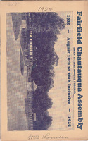 1925 Fairfield Chautauqua program