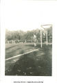 L. Covert playing goalie, The University of Iowa, 1936
