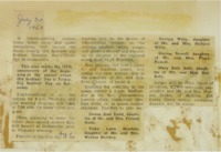 1963 - Old Soldiers and Settlers Reunion at Drakesville