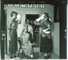 Freshmen members of the Scottish Highlanders, The University of Iowa, October 11, 1954