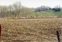 1999 Flint Creek Work day on Richard Olson's property