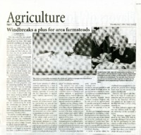 Windbreaks a Plus for Area Farmsteads