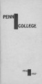 Penn College: Freshman Handbook 1936-1937