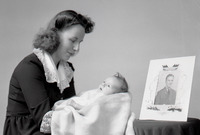 Mrs. Ellsworth Shirk & Baby