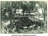 Commencement on the Pentacrest, The University of Iowa, June 1920