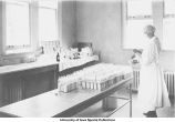Children's Hospital, formula room, The University of Iowa, 1919