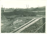 Construction site of the Art Building looking south, The University of Iowa, December 21, 1933