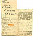 Prisoners confident of victory