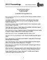 ITAA Proceedings 2013 Sustainability Social Responsibility