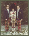 Scottish Highlanders drum major Kathy Monahan, The University of Iowa, 1969