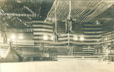 Decor in the Old Armory, the University of Iowa, 1920s?