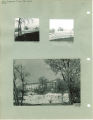 Law Commons viewed from south and east (bottom), the University of Iowa, 1941