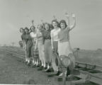 Homecoming queen candidates, 1950