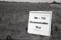 1978 No-till tour demonstration sign