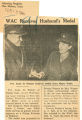 WAC recieves husband's medal