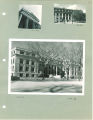 Ionic columns of MacBride Hall, the University of Iowa, January 21, 1951