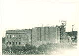 Theatre Building under construction, The University of Iowa, 1936
