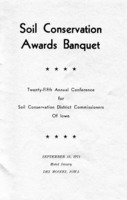 1971 Annual Soil Conservation Awards Banquet