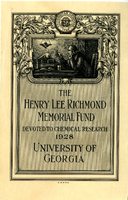 Henry Lee Richmond Memorial Fund Collection Bookplate. 