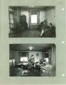 Dorm room and sitting room in Eastlawn, The University of Iowa, 1920s
