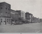 West side of the square, Oskaloosa, 1942