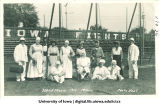 Medical students in theatrical production for Senior Frolic, The University of Iowa, 1914