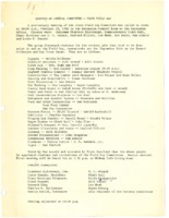 Minutes of central committee - State Field Day 