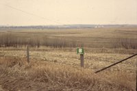 Farmland after harvest