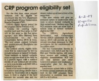 Conservation Reserve Program