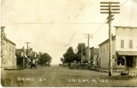 Broad Street in Orient, Iowa