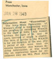 Information about "Waacruiting"