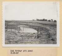 Pit Pond on Bob Authur's Farm.