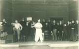 Cast of play, The University of Iowa, 1917