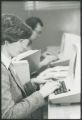 Individuals imputing on early computers, 1980