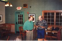 2003 Outgoing district commissioner Jeff Bergman receives an award from Chairperson Don Lounsbury 