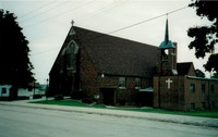 St. Peter Lutheran Church in Garnavillo, Iowa -2000 view 2