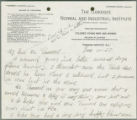 Letter from Carver to Pammel, January 11, 1927